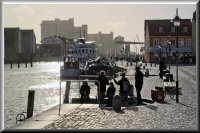 Im Hafen von Husum