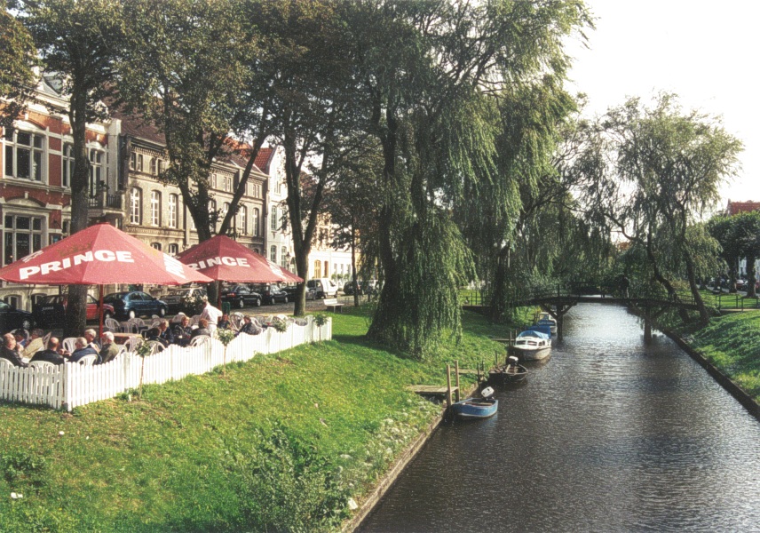Gracht in Friedrichstadt