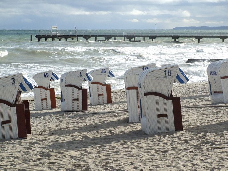 Am Strand von Niendorf