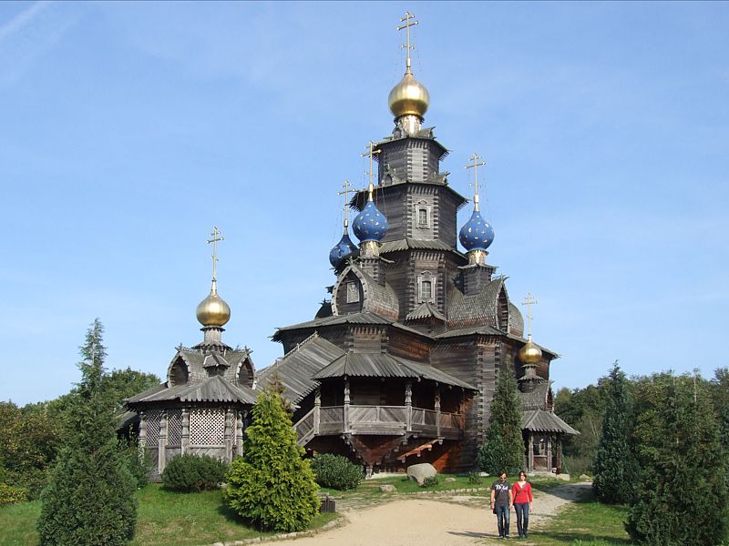 Russisch-orthodoxe Holzkirche in Gifhorn