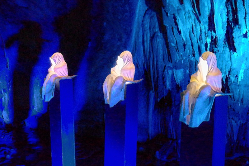 Illumination der Dechenhöhle im Sauerland