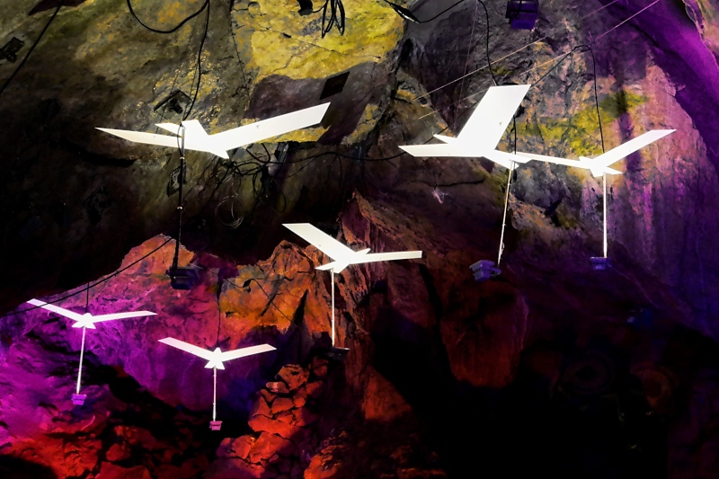 Illumination der Dechenhöhle im Sauerland