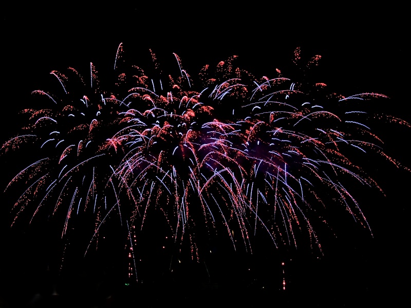 Feuerwerk beim Schützenfest in Goslar
