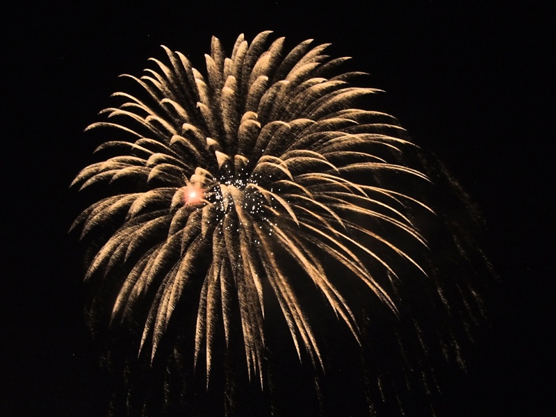 Feuerwerk beim Schützenfest in Goslar