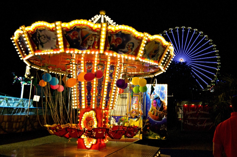 Schützenfest mit Feuerwerk in Goslar