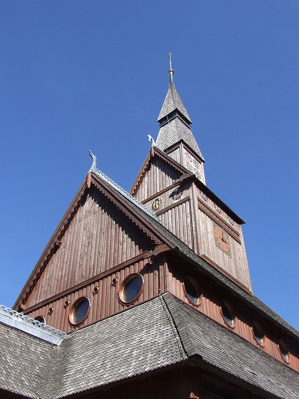 Stabkirche in Hahnenklee im Harz