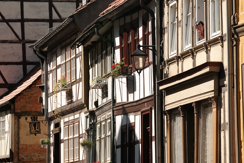 Historische Altstadt und Schloss von Stolberg im Harz