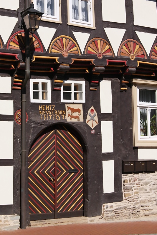 Historische Altstadt und Schloss von Stolberg im Harz