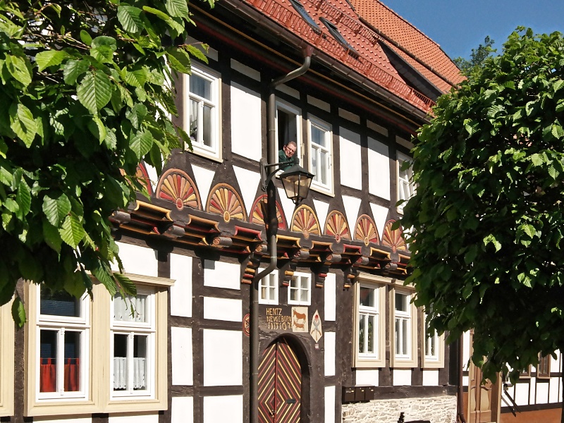 Historische Altstadt und Schloss von Stolberg im Harz