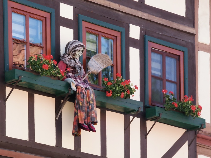 Historische Altstadt und Schloss von Stolberg im Harz