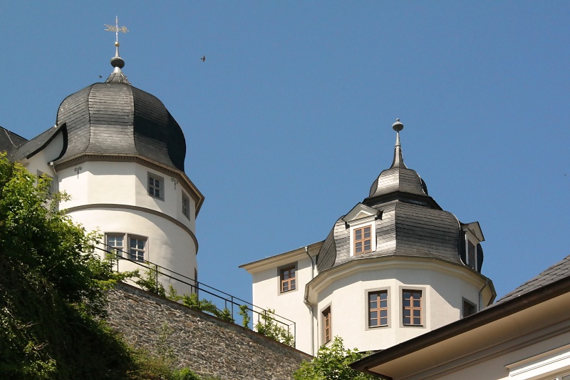 Historische Altstadt und Schloss von Stolberg im Harz