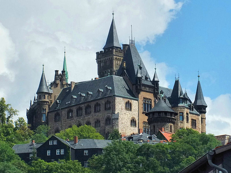 Schloss in Wernigerode am Harz