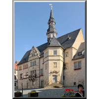 Das Rathaus von Blankenburg am Harz