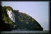 Kreidefelsen Königsstuhl von See aus