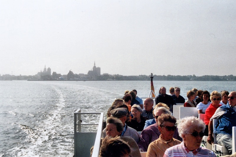 Überfahrt von Stralsund nach Rügen